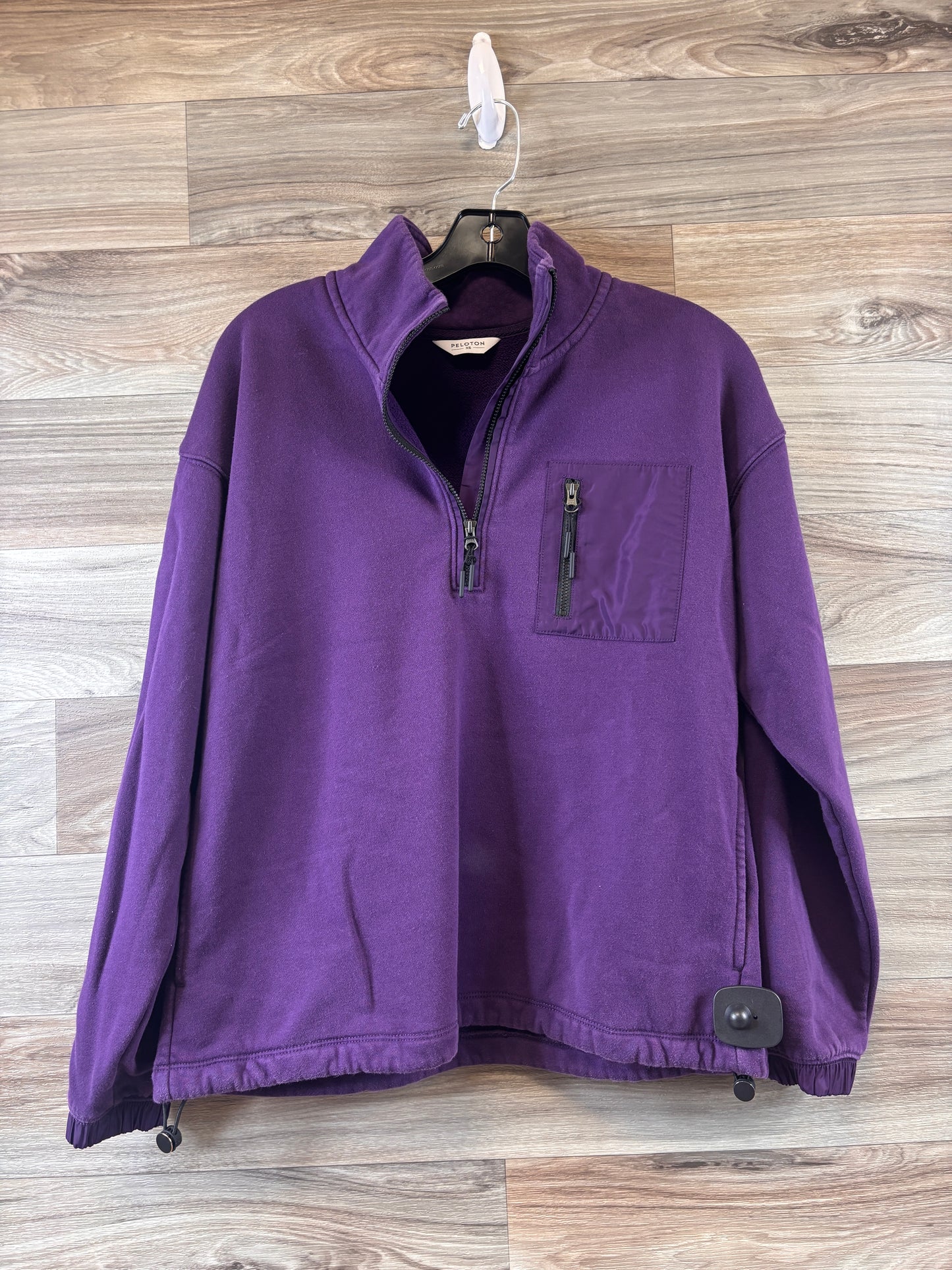 Athletic Sweatshirt Collar By Clothes Mentor In Purple, Size: Xs