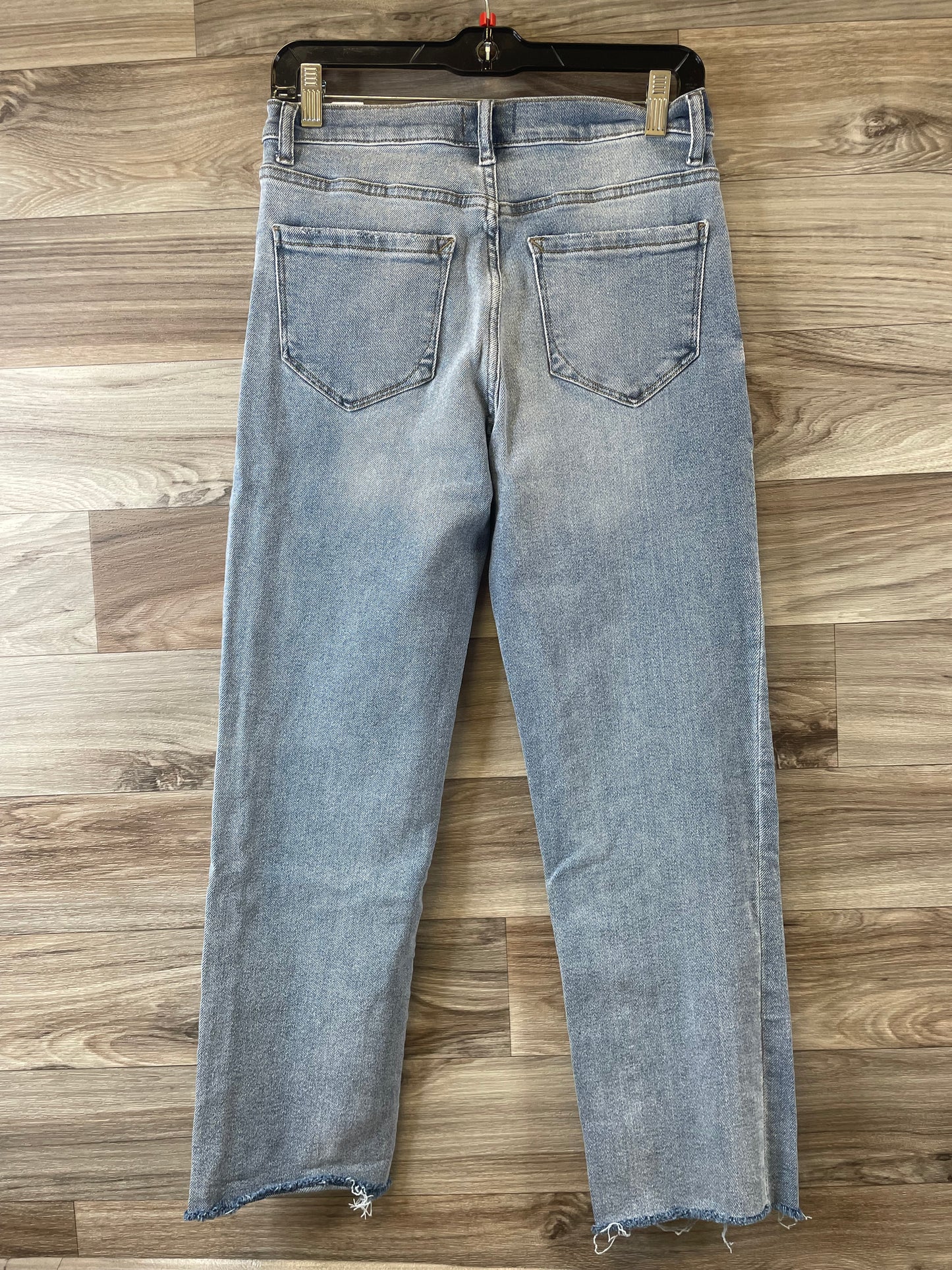 JEANS STRAIGHT KENSIE in BLUE DENIM, Size: 6