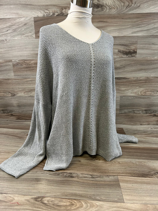 Top Long Sleeve By Ces Femme In Grey, Size: L