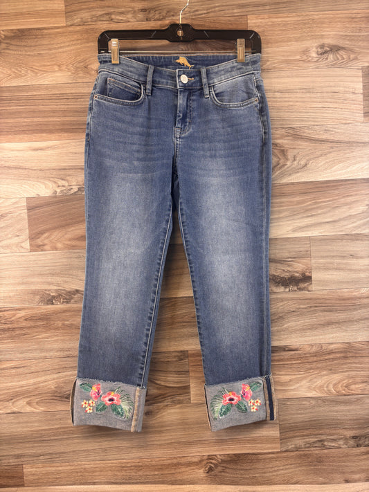 Jeans Straight By Clothes Mentor In Blue Denim, Size: 2