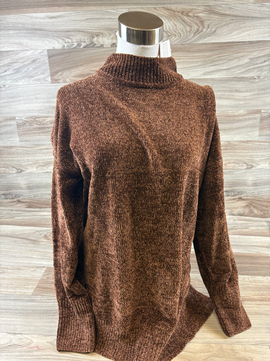 Sweater By Clothes Mentor In Brown, Size: S