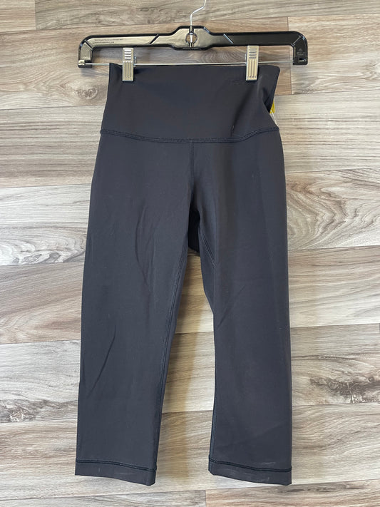 Athletic Leggings Capris By Lululemon In Black, Size: Xs