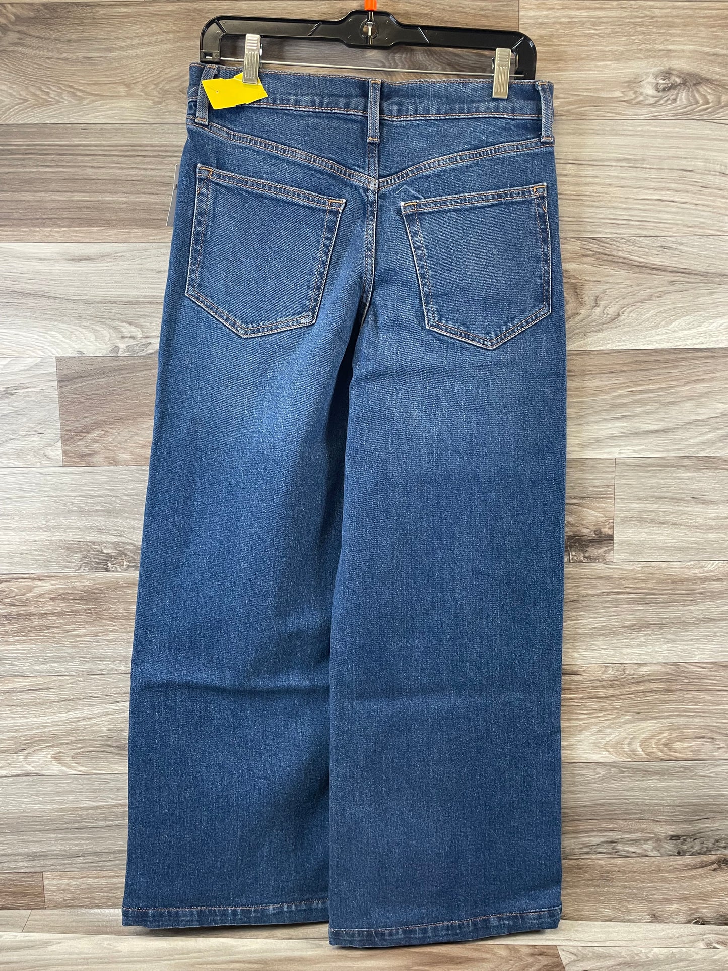 Jeans Wide Leg By Gap In Blue Denim, Size: 6