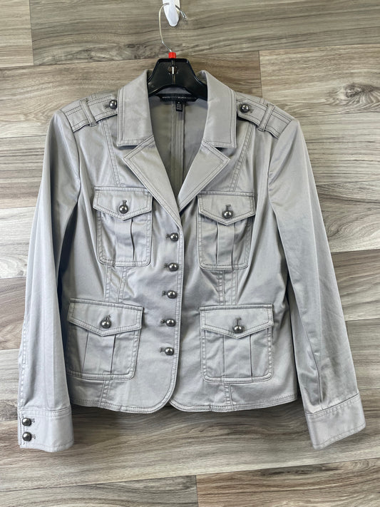 Jacket Moto By Cme In Grey, Size: M