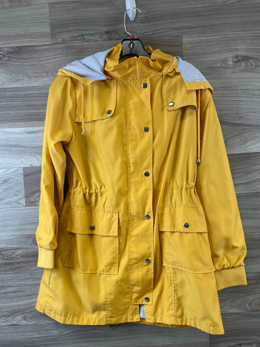 Jacket Utility By Clothes Mentor In Yellow, Size: S