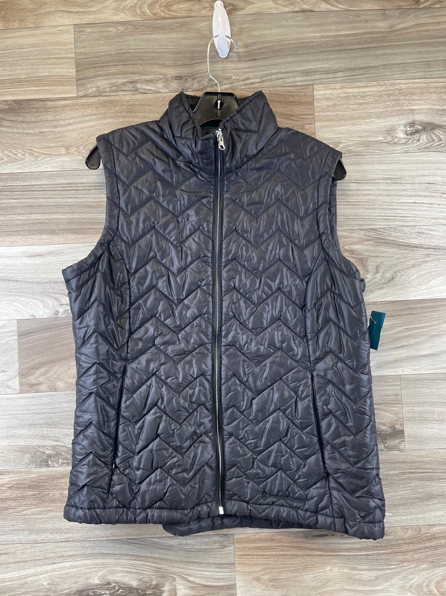 Vest Puffer & Quilted By Free Country In Black, Size: L