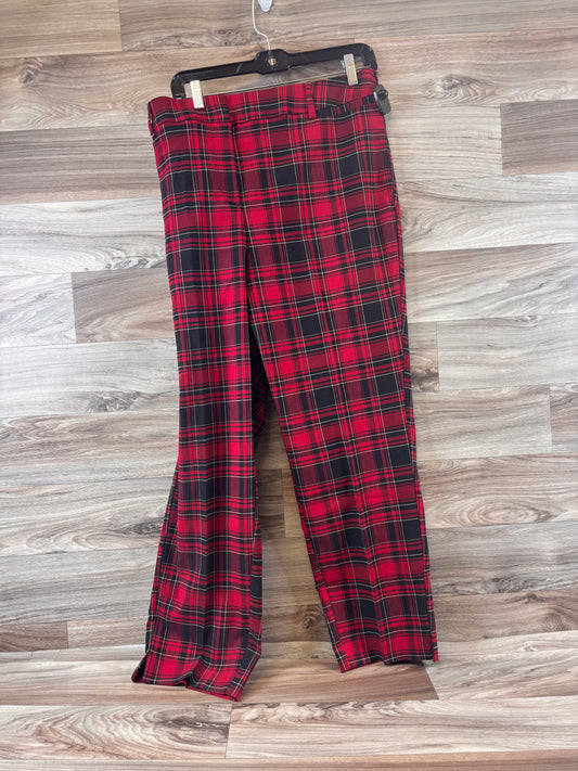 Pants Other By Lane Bryant In Plaid Pattern, Size: 22