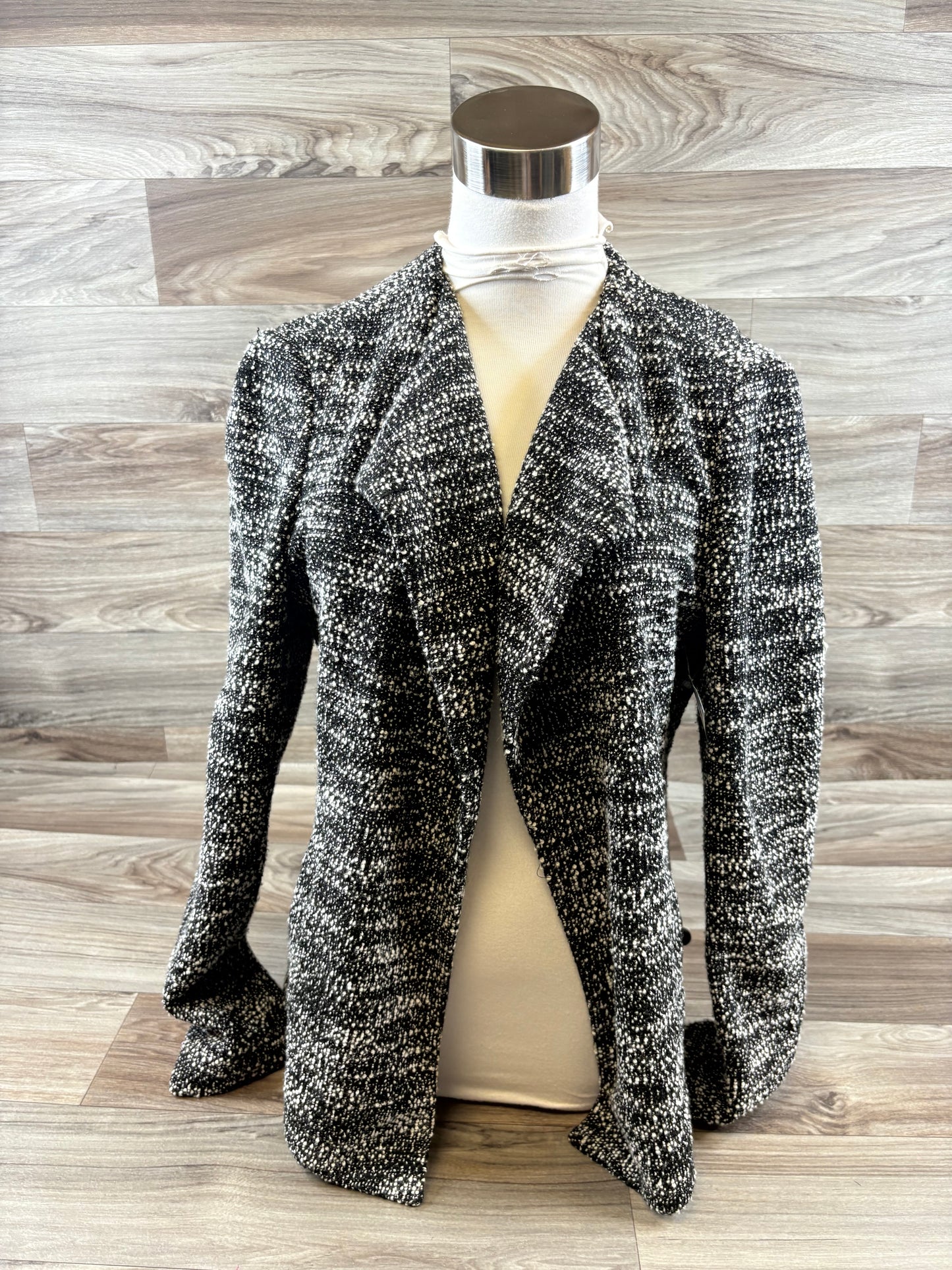 Blazer By Loft In Black & White, Size: M