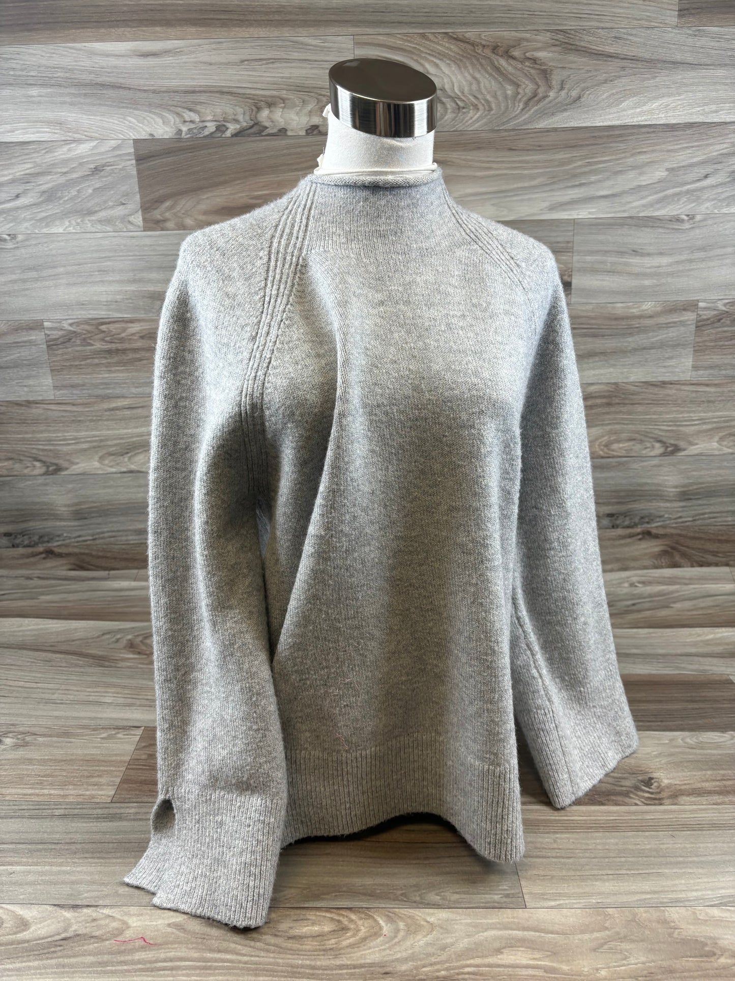 Sweater By Loft In Grey, Size: M