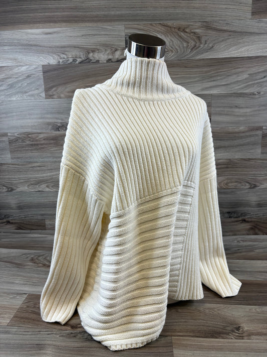 Sweater By Vince Camuto In Ivory, Size: Xl