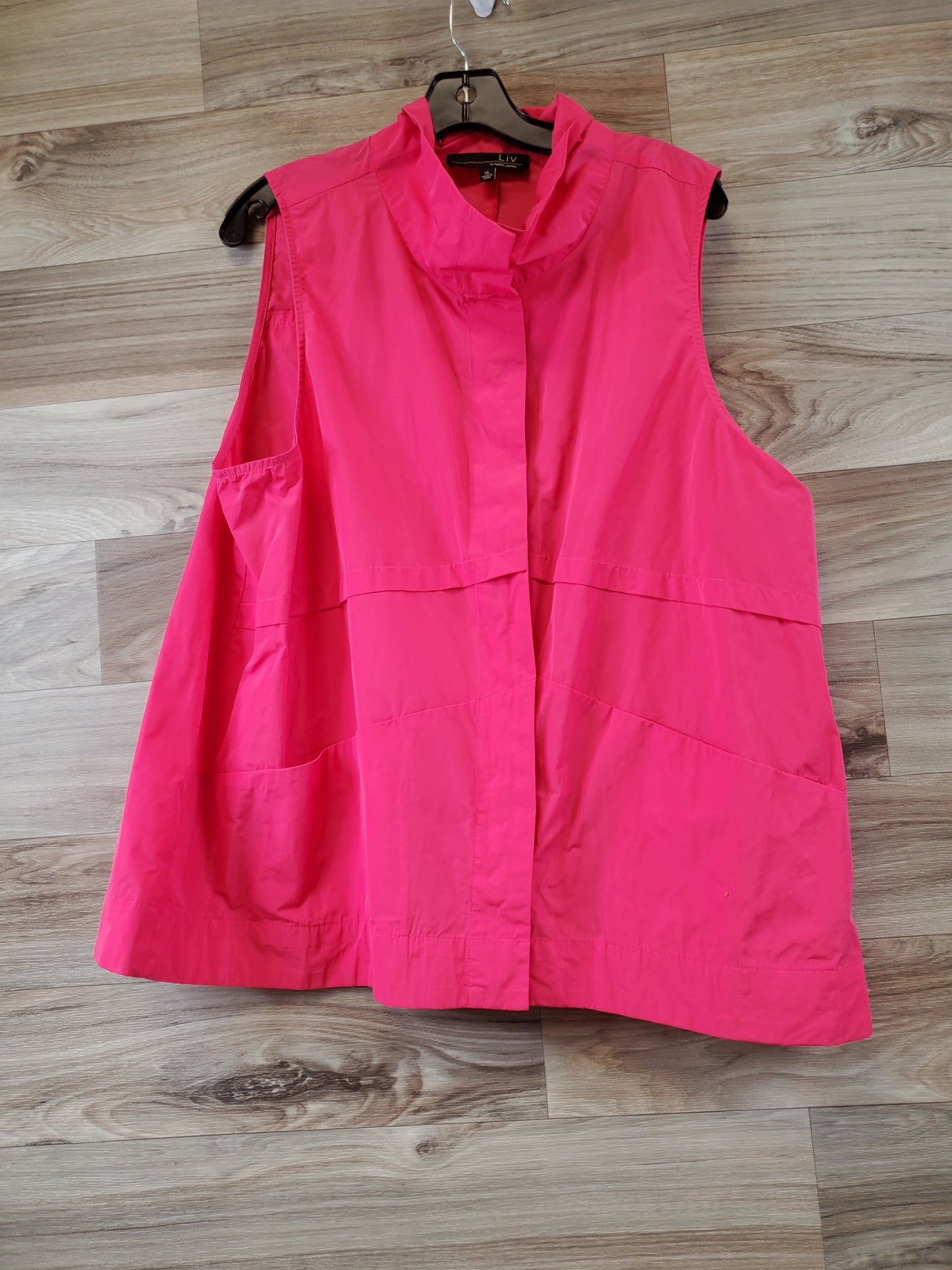 Vest Other By Clothes Mentor In Pink, Size: Xl