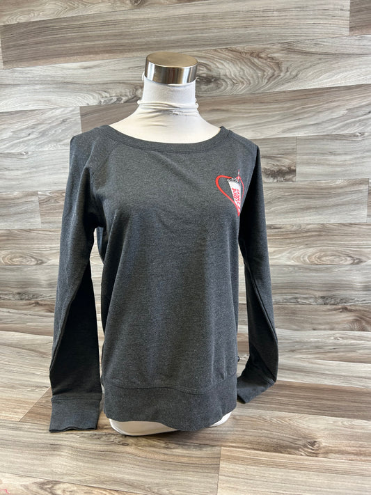 Top Long Sleeve By Clothes Mentor In Grey, Size: S