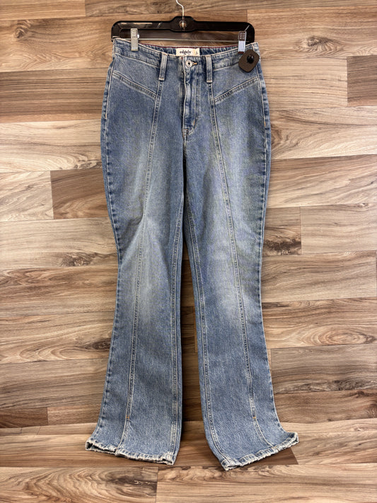 Jeans Flared By Clothes Mentor In Blue Denim, Size: 6