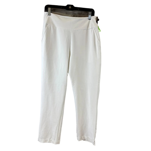 Pants Dress By Adidas In White, Size: 10