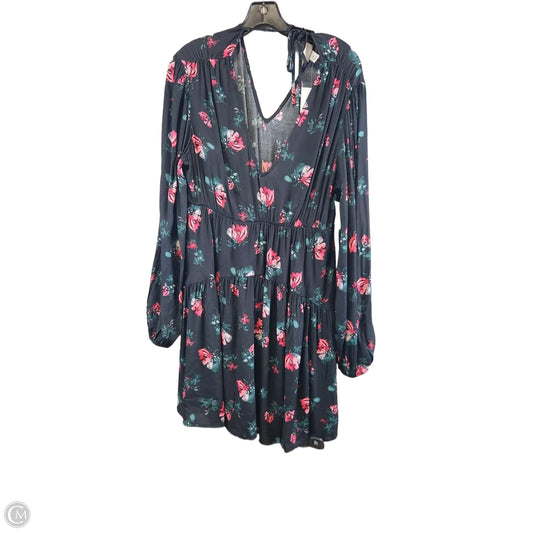Dress Casual Midi By A New Day In Black & Pink, Size: M