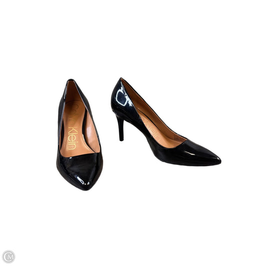 Shoes Heels Stiletto By Calvin Klein In Black, Size: 8