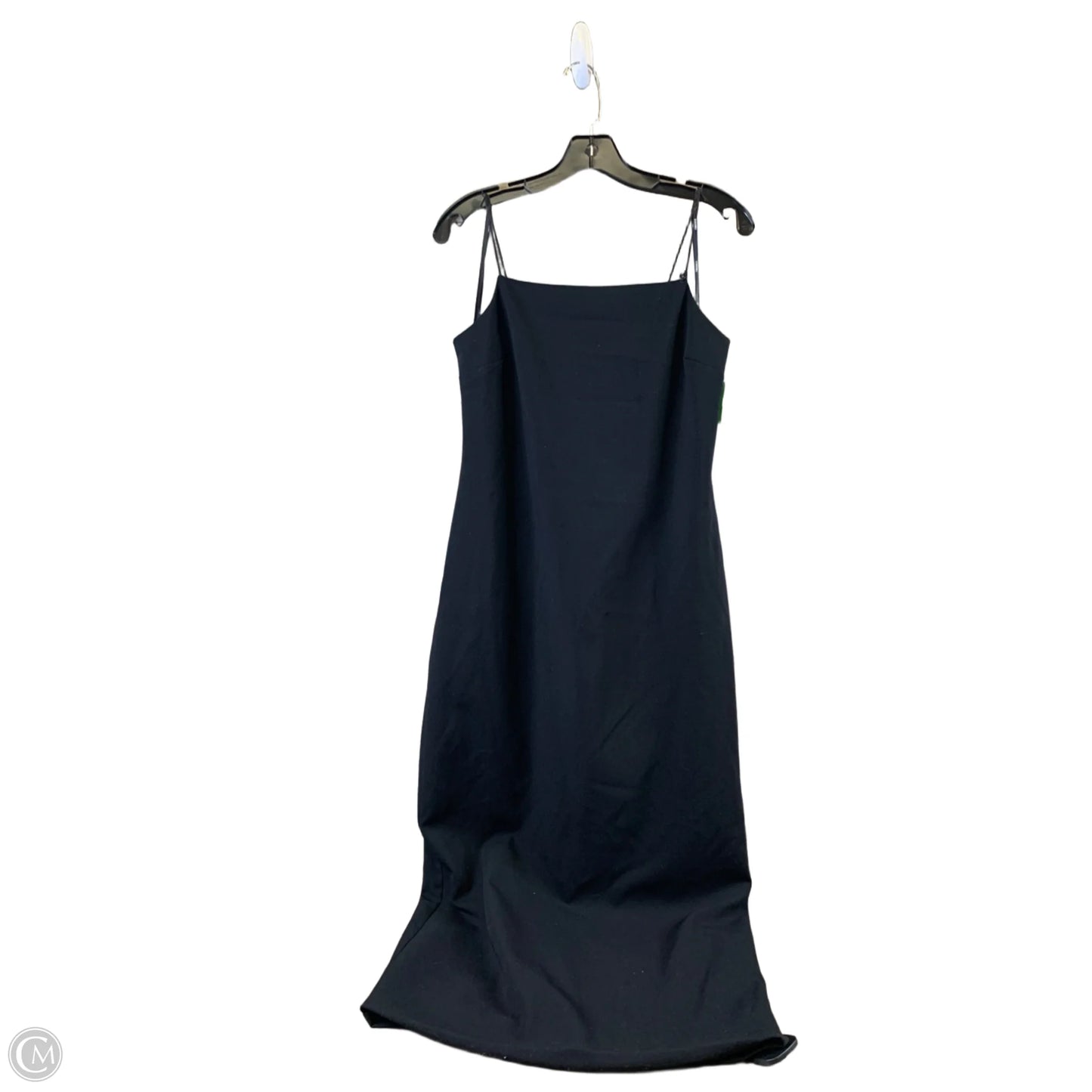 Dress Casual Midi By Forever 21 In Black, Size: L