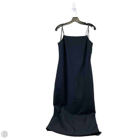 Dress Casual Midi By Forever 21 In Black, Size: L