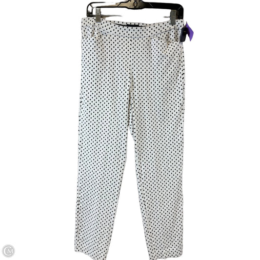 Pants Dress By Adrienne Vittadini In Black & White, Size: 8