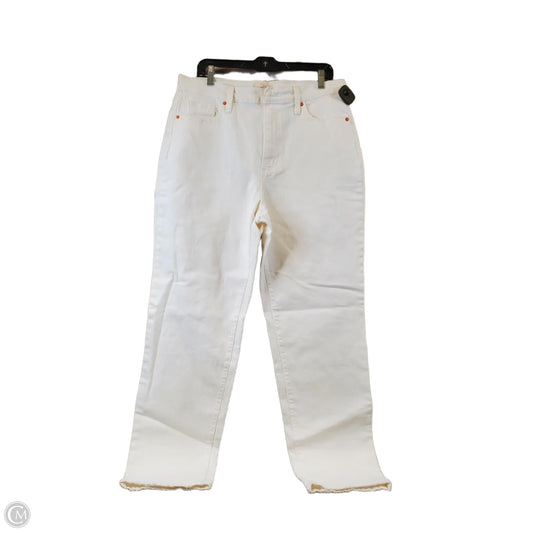 Jeans Straight By Universal Thread In White, Size: 12