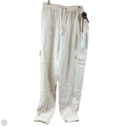 Pants Cargo & Utility By Nicole By Nicole Miller In Cream, Size: 14