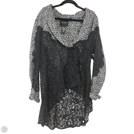 Blazer By Nic + Zoe In Black & White, Size: L