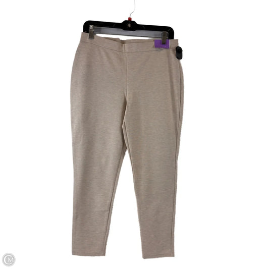 Pants Cropped By Chicos In Beige, Size: 8