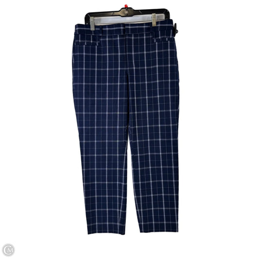 Pants Dress By Banana Republic In Blue & White, Size: 10