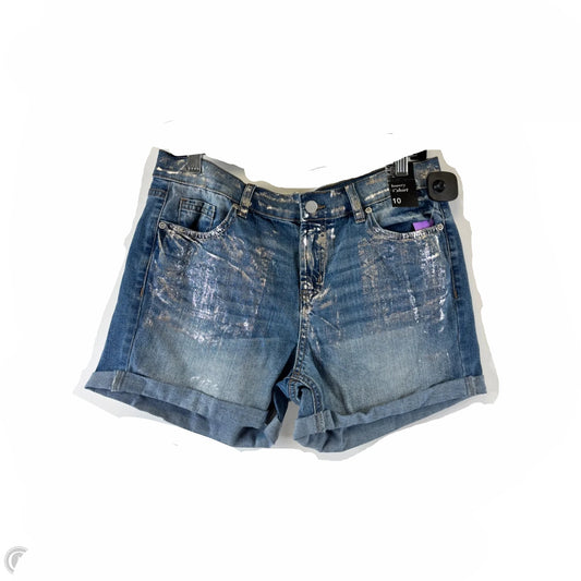 Shorts By New York And Co In Blue & Silver, Size: 10