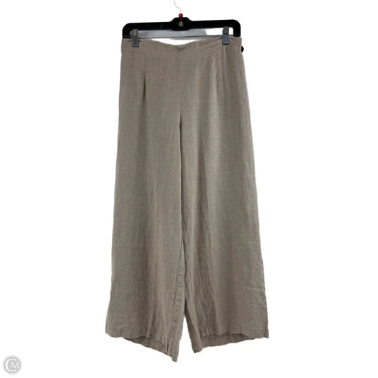 Pants Linen By Flax In Tan, Size: 2