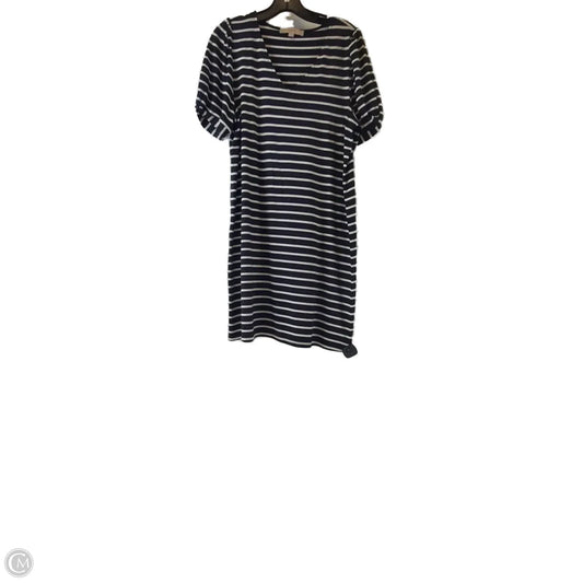 Dress Casual Short By Loft In Striped Pattern, Size: M
