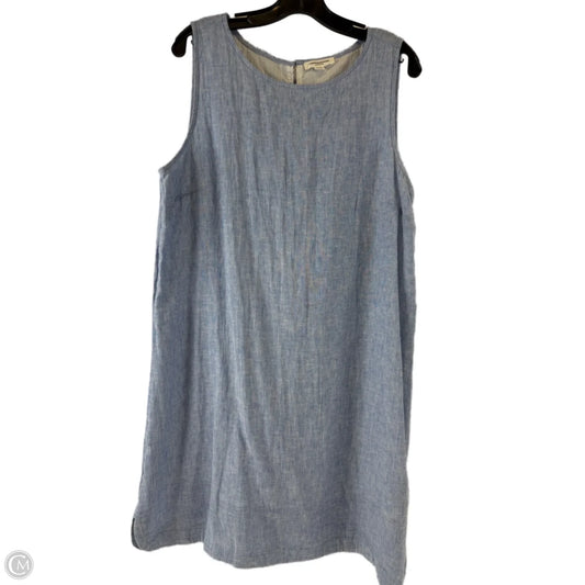 Dress Party Midi By Eliza J In Navy, Size: Xl