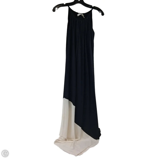 Dress Casual Midi By Calvin Klein In Black & White, Size: S