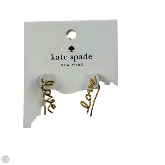 Earrings Designer By Kate Spade