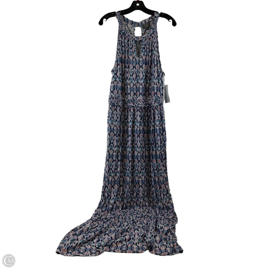 Dress Casual Maxi By Clothes Mentor In Pink & Purple, Size: Xl