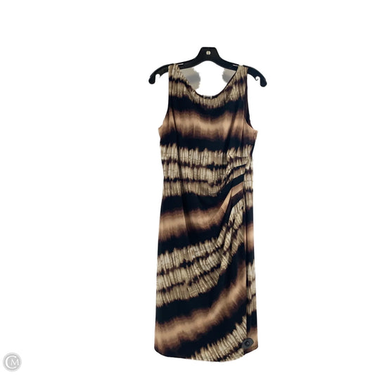 Dress Casual Short By Anne Klein In Brown, Size: Xl