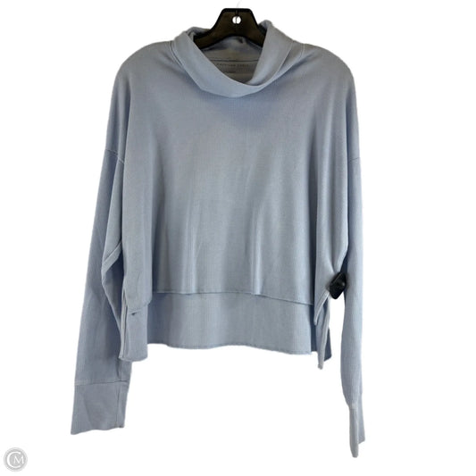 Top Long Sleeve By American Eagle In Blue, Size: S