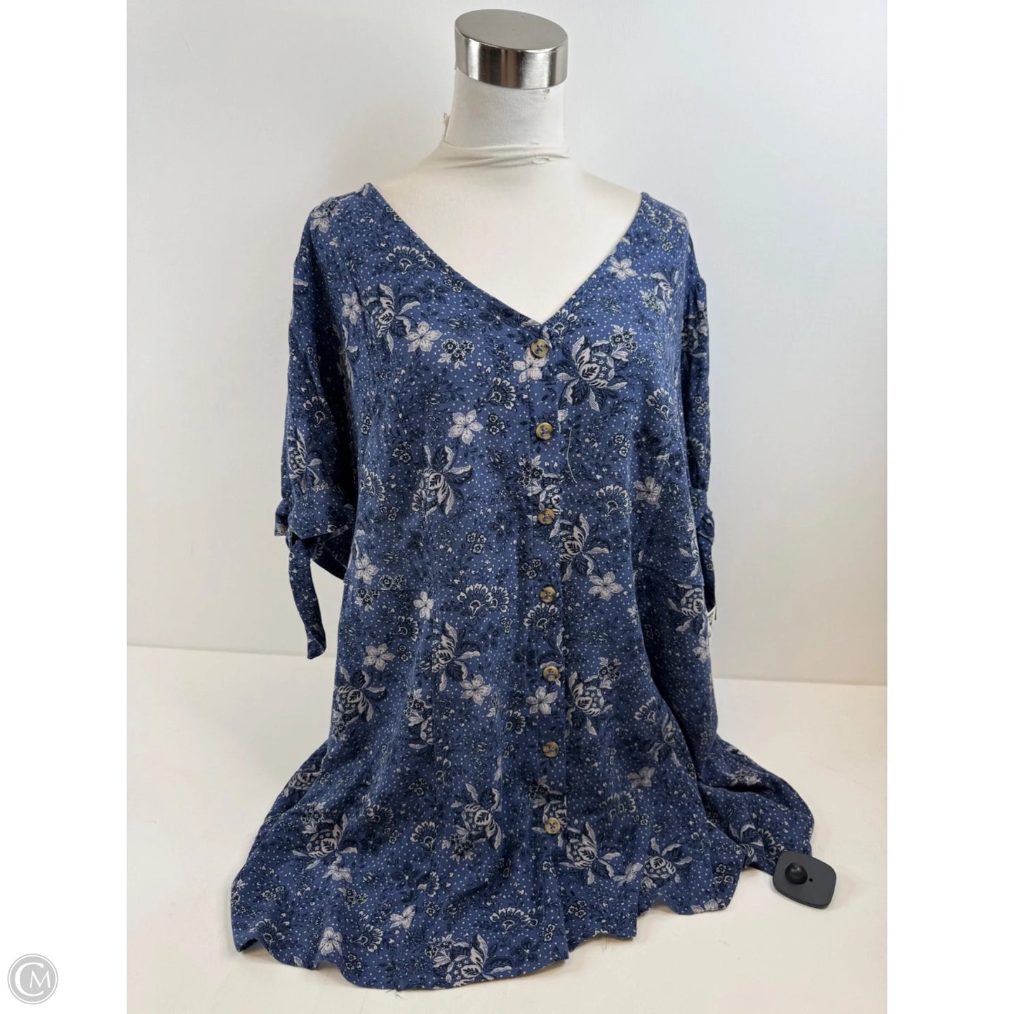 Top Short Sleeve By Torrid In Purple, Size: 3x