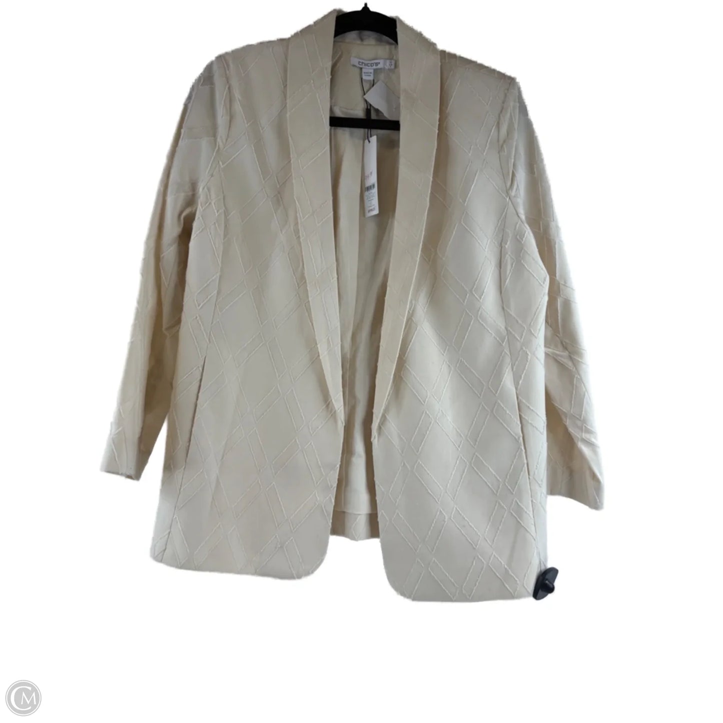 Blazer By Chicos In Beige, Size: S