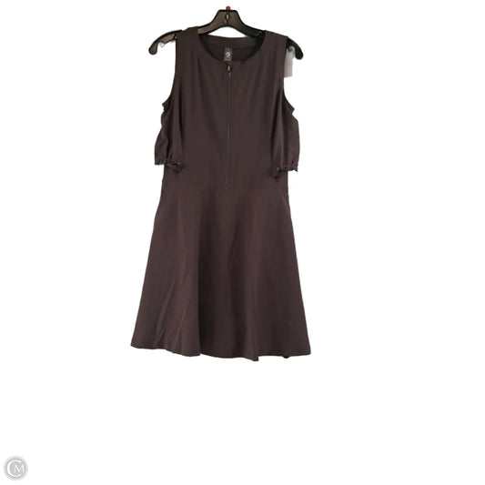 Athletic Dress By Lou And Grey In Brown, Size: S
