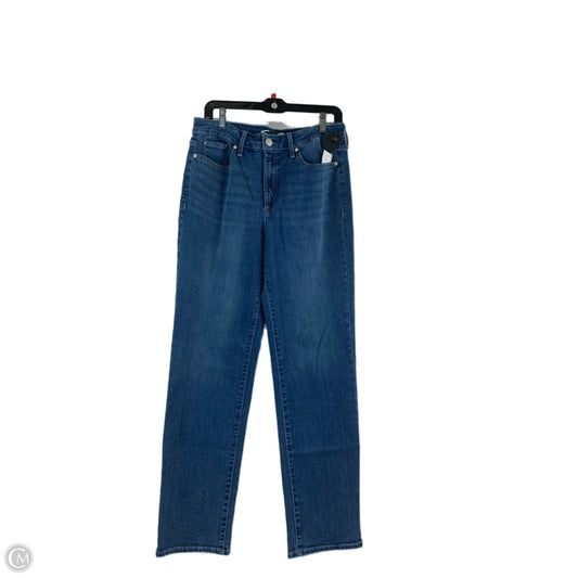 Jeans Straight By Seven 7 In Blue Denim, Size: 10