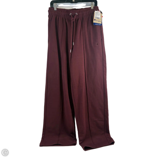Athletic Pants By Champion In Maroon, Size: M