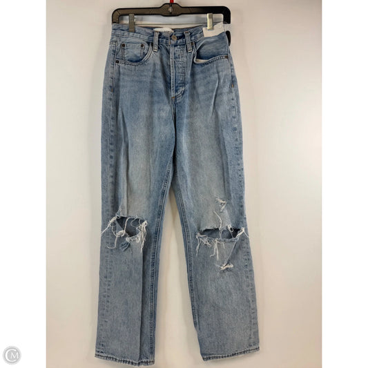 Jeans Straight By Clothes Mentor In Blue Denim, Size: 2
