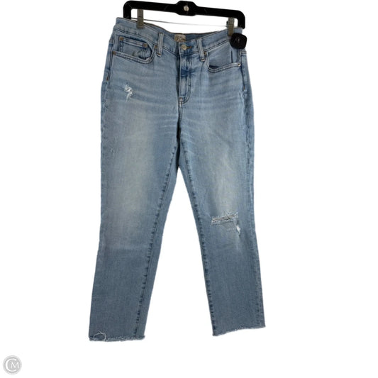 Jeans Boyfriend By J. Crew In Blue Denim, Size: 6