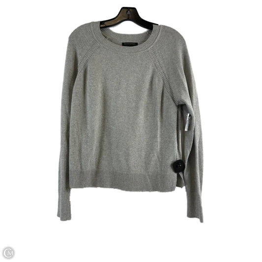 Top Long Sleeve Basic By Banana Republic In Grey, Size: M