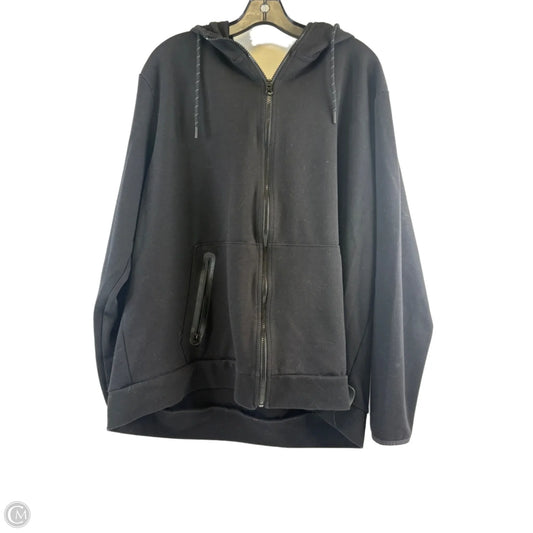 Athletic Sweatshirt Hoodie By Tek Gear In Black, Size: Xxl