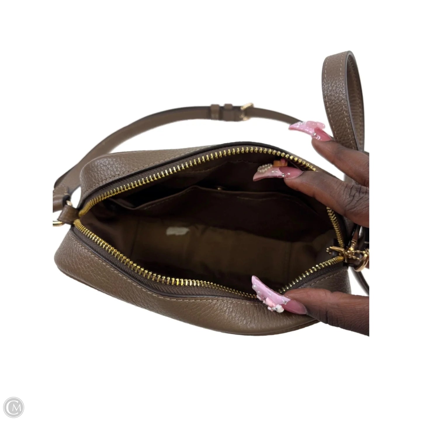 Crossbody Designer By Coach, Size: Small