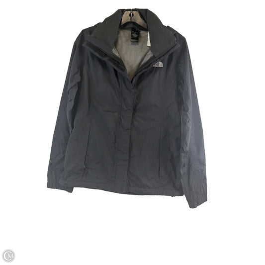 Athletic Jacket By The North Face In Black & White, Size: S
