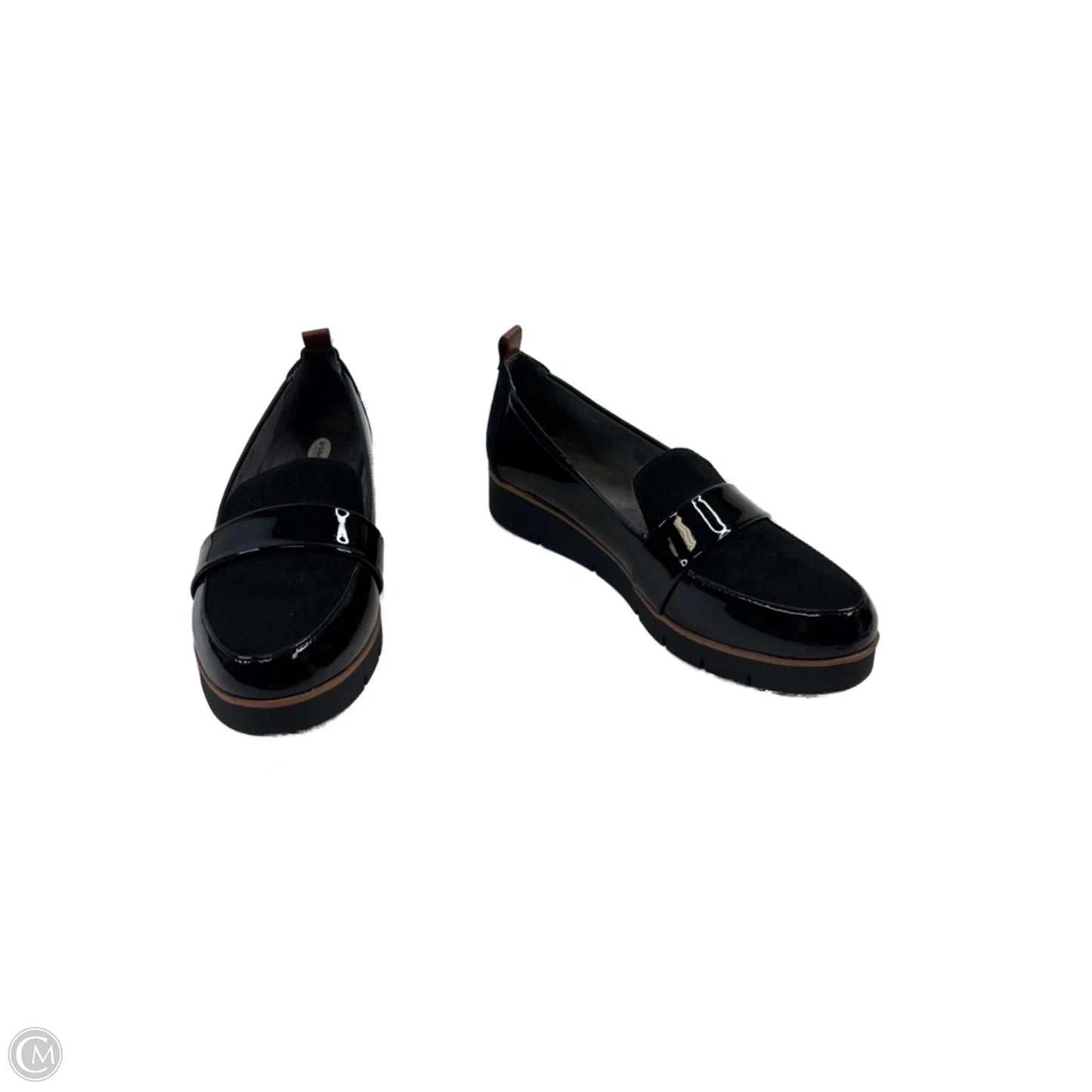 Shoes Heels Wedge By Dr Scholls In Black, Size: 6.5