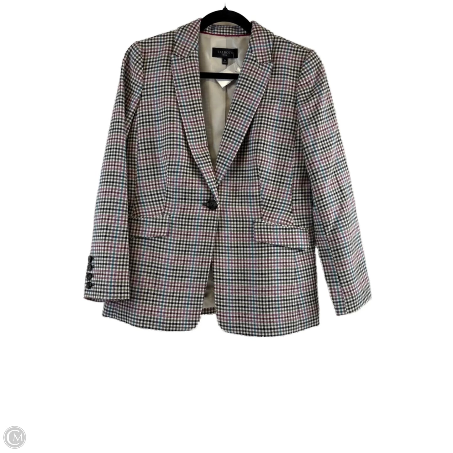 Blazer By Talbots In Multi-colored, Size: Sp